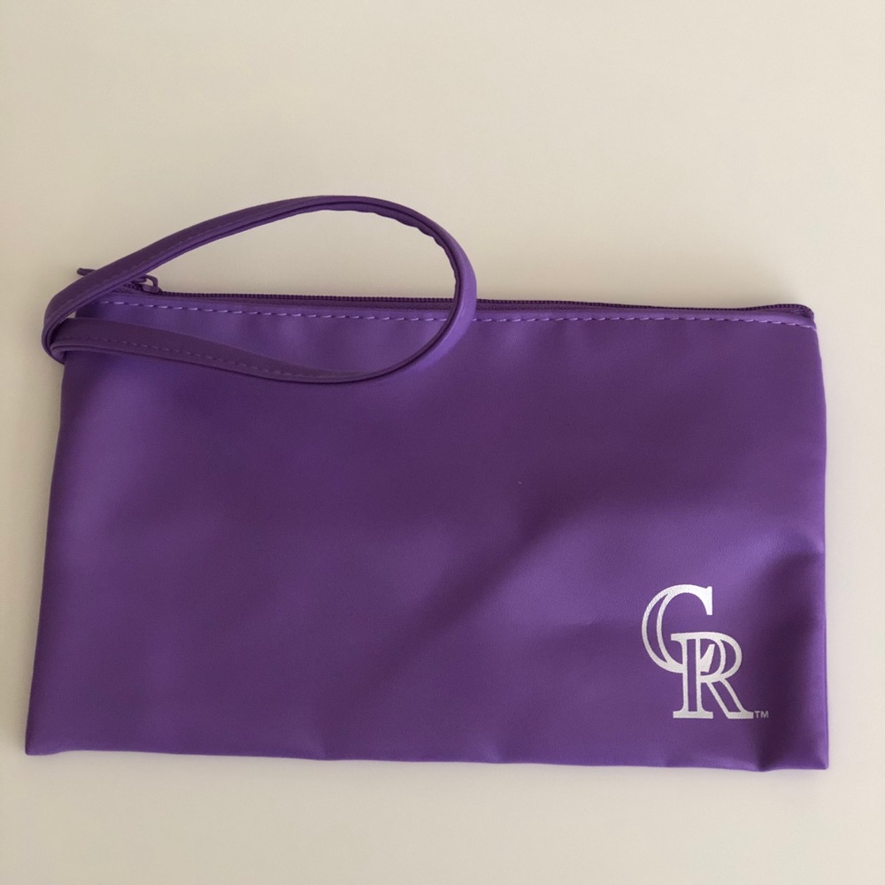 🎉3/$10🎉Colorado Rockies New Purple Wristlet